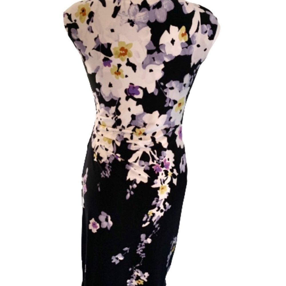 Ralph Lauren Floral Slimming Sexy Dress. - Picture 5 of 6